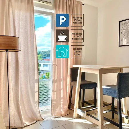 Appartement en face Hopital Nord Saint-Priest-en-Jarez Extérieur photo
